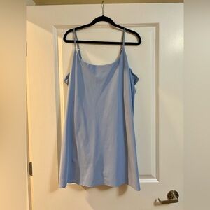 Abercrombie & Fitch traveler mini dress in baby blue. Size XL Tall!